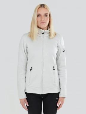 Fundango Antila Fleece Jacket damski bluza z polaru biały 1