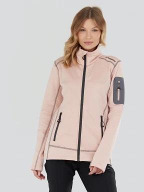 Fundango Antila Fleece Jacket damski bluza z polaru różowy 1