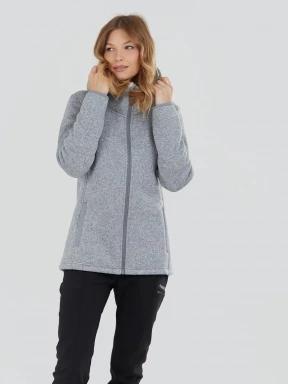 Fundango Ara Fleece Jacket damski bluza z polaru szary 1