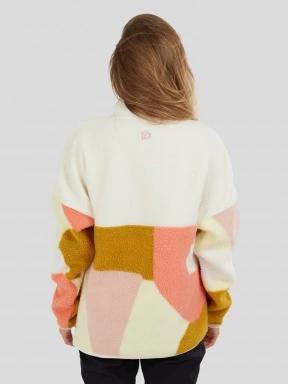 Fundango Riva Hybrid Pullover damski hybrydowa warstwa pośrednia wielokolorowy 3