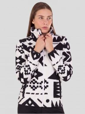 Fundango Serena Fleece Jacket damski bluza z polaru biały 1