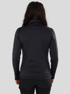 Fundango Antilles Melange Jacket damski bluza z polaru czarny 3