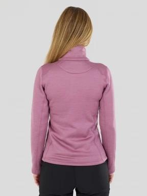 Fundango Antilles Melange Jacket damski bluza z polaru różowy 3