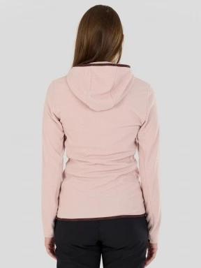 Fundango Nigata Full Zip Hoodie damski hybrydowa warstwa pośrednia różowy 3