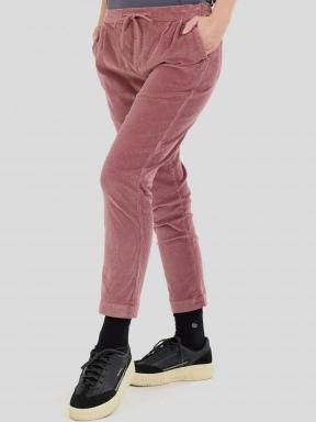 Fundango Lorna Corduroy Pants damski dlugie spodnie różowy 1