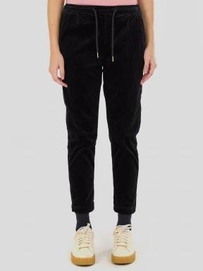 Fundango Lorna Corduroy Pants damski dlugie spodnie czarny 1