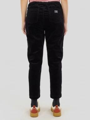 Fundango Lorna Corduroy Pants damski dlugie spodnie czarny 3