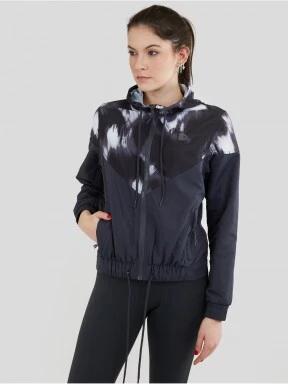 Fundango Breeze Windbreaker damski wiatrówka czarny 1