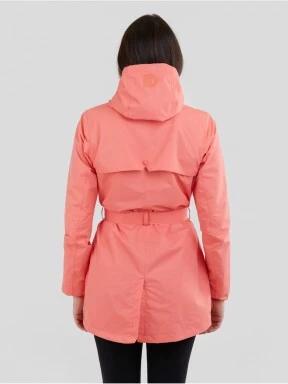 Fundango Regina Waterproof Trench Jacket damski plaszcz przeciwdeszczowy pomarańczowy 3