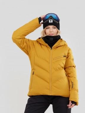 Fundango Elyra Padded Jacket damski kurtka narciarska brąz 1