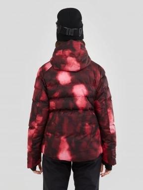 Fundango Elyra Padded Jacket damski kurtka narciarska czerwony 3