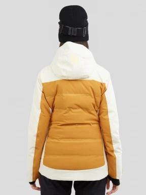 Fundango Medina Padded Jacket damski kurtka narciarska brąz 3