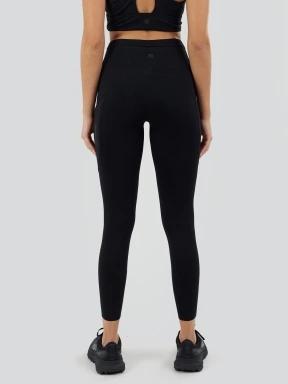 Fundango Fade Leggings damski spodnie sportowe czarny 3