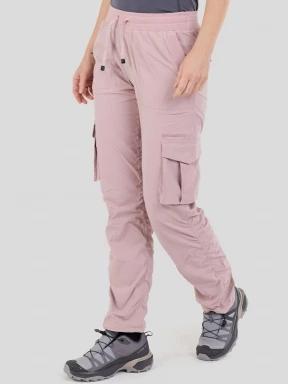 Fundango Finley Cargo Pants damski spodnie turystyczne różowy 1