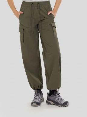 Fundango Nova Cargo Pants damski spodnie treningowe zielony 1