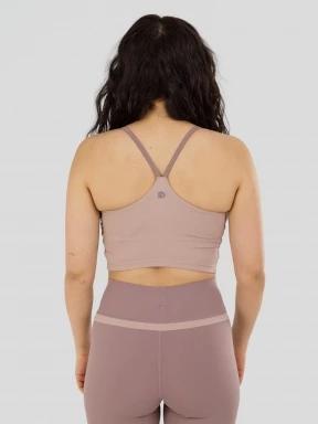 Fundango Aero Crop Top damski crop top różowy 3