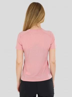 Fundango Reinga Merino T-shirt damski koszulka bieliźniana różowy 3