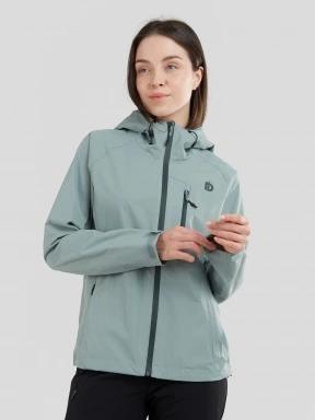 Fundango Piora Waterproof Jacket damski plaszcz przeciwdeszczowy zielony 1