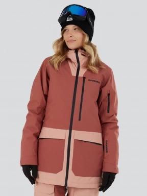 Fundango Poplar ECO Jacket damski kurtka narciarska różowy 3