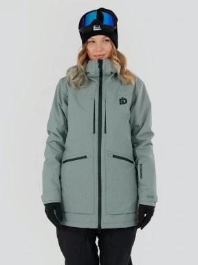 Fundango Pemberton ECO Allmountain Jacket damski kurtka narciarska zielony 1