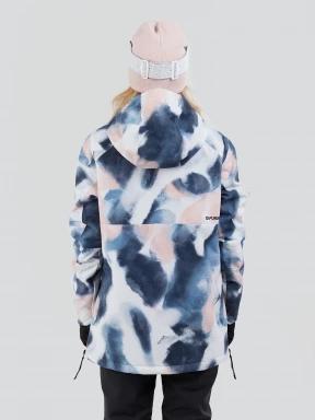 Fundango Birch ECO Logo Anorak damski kurtka ciemnoniebieski 3