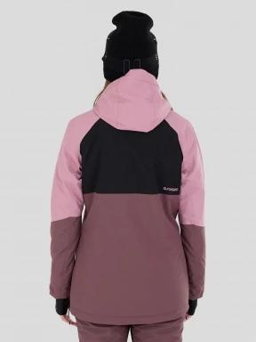 Fundango Birch ECO Logo Anorak damski kurtka różowy 3
