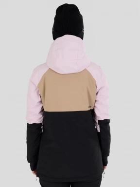 Fundango Birch ECO Logo Anorak damski kurtka różowy 3