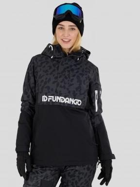 Fundango Birch ECO Logo Anorak damski kurtka szary 1