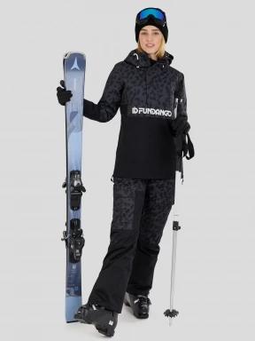 Fundango Birch ECO Logo Anorak damski kurtka szary 3