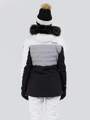 Fundango Salina Padded Jacket damski kurtka narciarska biały 3