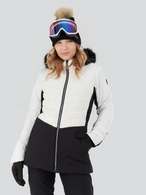 Fundango Salina Padded Jacket damski kurtka narciarska biały 1