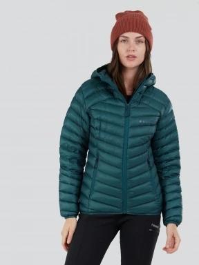 Fundango Rauris Down Jacket W damski kurtka puchowa zielony 1