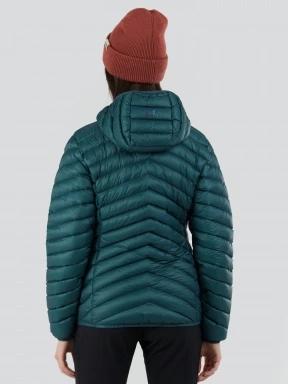 Fundango Rauris Down Jacket W damski kurtka puchowa zielony 3