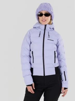 Fundango Zina Padded Jacket damski pikowana kurtka narciarska fiolet 1