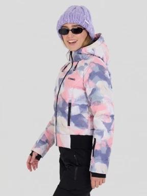 Fundango Zina Padded Jacket damski pikowana kurtka narciarska różowy 1