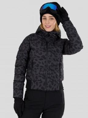 Fundango Zina Padded Jacket damski pikowana kurtka narciarska szary 1