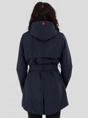 Fundango Regina III Waterproof Trench Jacket damski plaszcz przeciwdeszczowy ciemnoniebieski 3