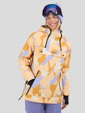 Fundango Fayette ECO Anorak damski kurtka narciarska żółty 1