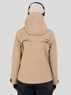 Fundango Nankin ECO 3L Jacket damski kurtka przeciwdeszczowa piasek 3