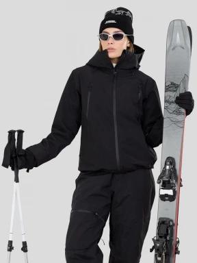 Fundango Nankin ECO 3L Jacket damski kurtka przeciwdeszczowa czarny 1