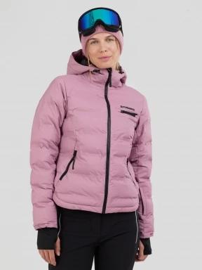 Fundango Rodney Padded Jacket damski pikowana kurtka narciarska różowy 1