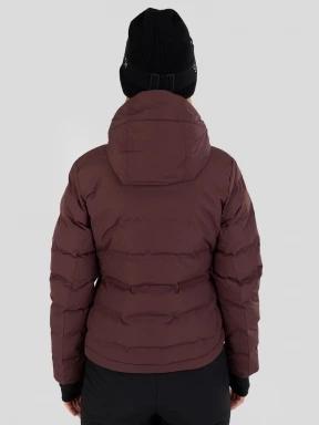 Fundango Rodney Padded Jacket damski pikowana kurtka narciarska fiolet 3