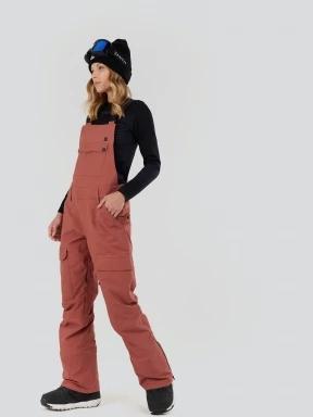 Fundango Sakura ECO Bib Pants damski spodnie narciarskie różowy 3