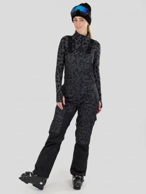 Fundango Sakura ECO Bib Pants damski spodnie narciarskie szary 1