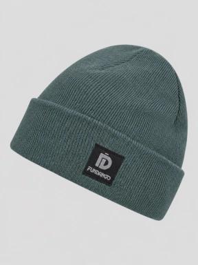 Fundango Nahu Beanie czapka robiona na drutach piasek 1