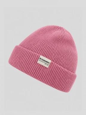 Fundango Tara Beanie czapka robiona na drutach różowy 1