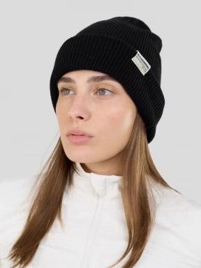 Fundango Tara Beanie czapka robiona na drutach czarny 3