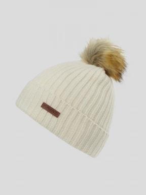 Fundango Merna Beanie damski czapka z pomponem biały 1