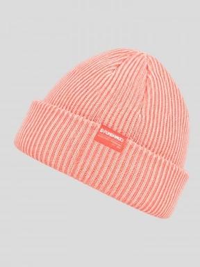 Fundango Blitz Beanie czapka robiona na drutach różowy 1