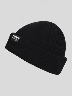Fundango Blitz Beanie czapka robiona na drutach czarny 1